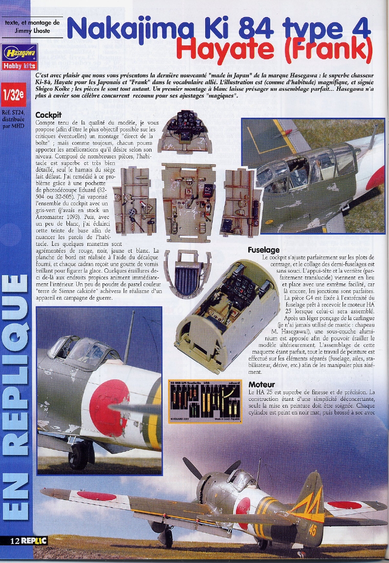 Replic 163 - Breguet Atlantic, Etendard IV, Ki-84 Hayate